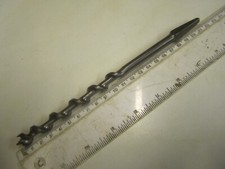 VINTAGE CARPENTERS 1/2" SOLID CENTRE AUGER BIT MADE BY RIDGWAY POWER SERIES