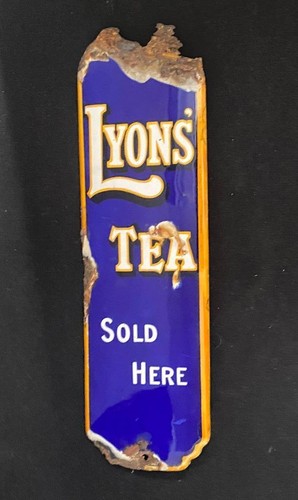 Lyons tea sold here door - tea,