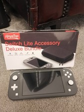 2025 Nintendo Switch Lite Grey LESS THAN 12 MONTHS OLD WITH NEW CARRY CASE PACK!