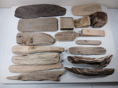 Driftwood pieces bundle - , drift