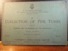 Argyll Highlanders Pipe Music British Army Regiment Scotland Military History