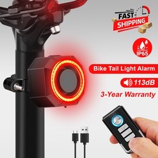 Bike Rear Light Alarm Remote