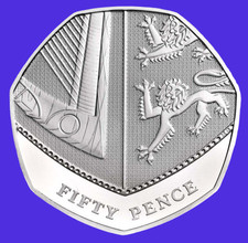 50p Coin. 2011 QUEEN ELIZABETH