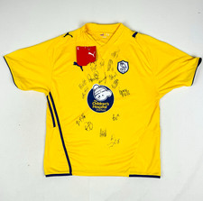 Sheffield Wednesday 2009/10 Away Football Shirt Men’s Size Large Signed By 17