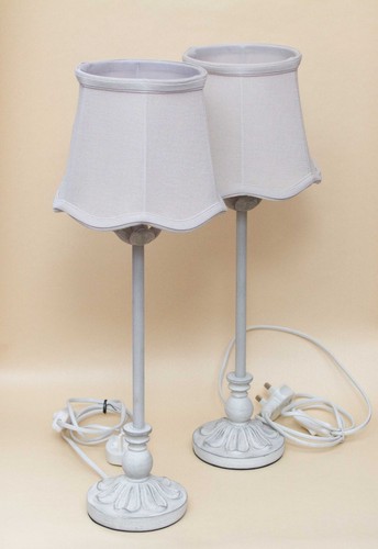 Pair next grey french shabby - french,