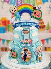  cocomelon cake topper and