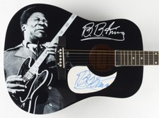 BB KING Signed Guitar Custom