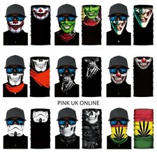 Skull Joker Balaclava Neck