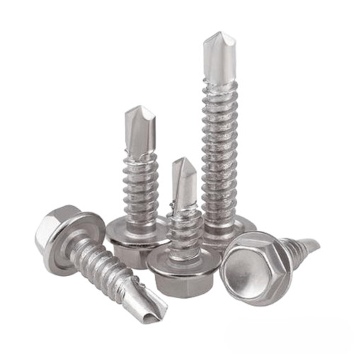 Self drilling hex - drilling, screws