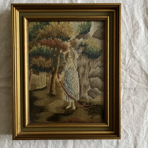 Antique georgian needlework - antique,