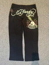 Ed Hardy Women Large Joggers