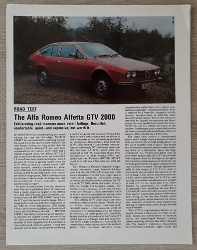 Alfa romeo alfetta gtv - romeo,
