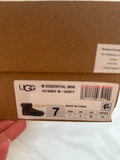 UGG mini grey boots size uk5 