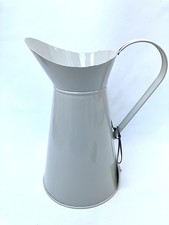 Marks and Spencer Light Grey Decorative Metal Jug Pitcher