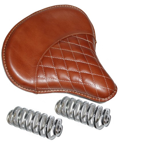 Pure leather saddle - saddle, solo