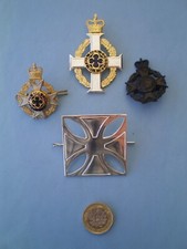 Royal Army Chaplain's Department  Post 1953 Cap Badges, Stole & Cross Belt Badge
