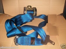CITROEN SAXO 1996-2004 3/5DOOR NEARSIDE PASSENGER SIDE REAR SEAT BELT BLUE