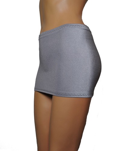 Micro mini skirt silver - skirt,