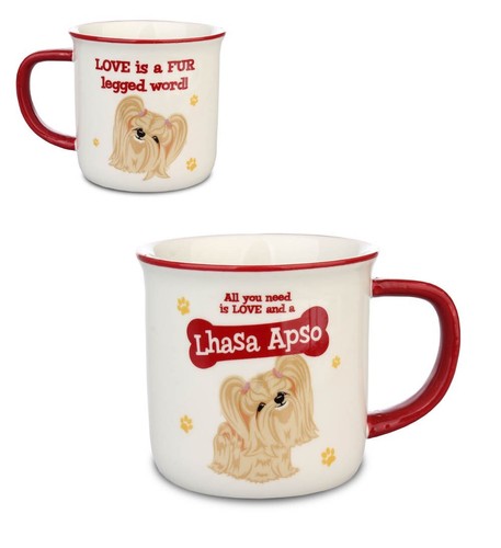 Lhasa apso gift - gift, and