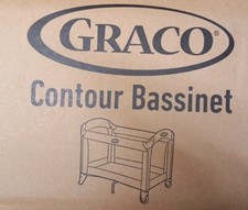 Graco Contour Bassinet Baby Travel Cot/Push Fold In Carry bag Paloma Up To 15kgs