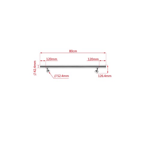 Stainless steel handrail stair - stainless,