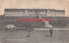 Golfers Putting Home Green Turnberry South Ayrshire Postcard (C143) c1920