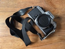 Used Nikon FE2 Silver 35mm Film SLR Camera Body - New light seals, Fully Working