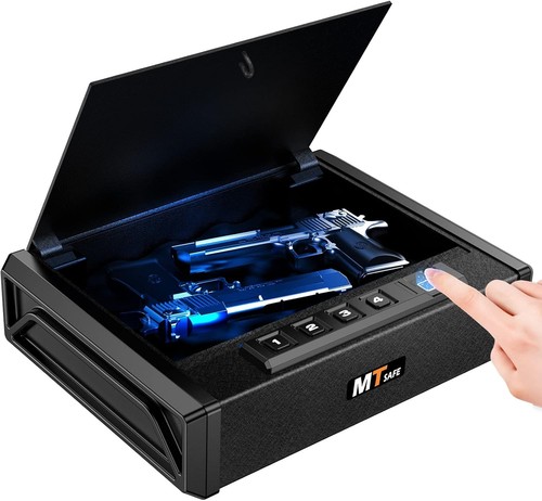 Gun safe biometric - w/,