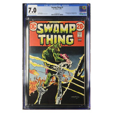 Swamp Thing #3 CGC 7.0 | 1st
