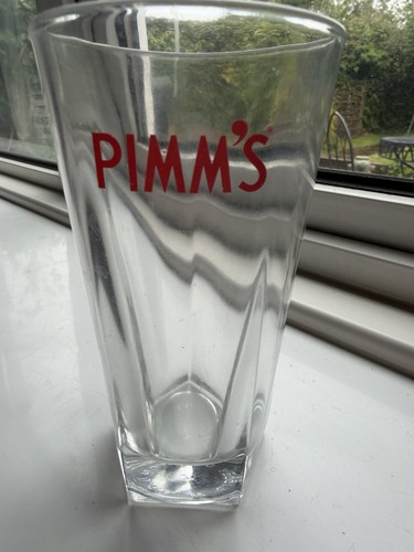 Pimms glass tumbler - pimms, with