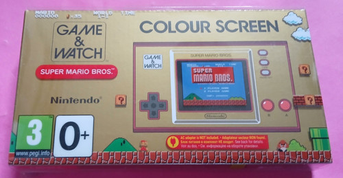 Game watch super mario - super, bros