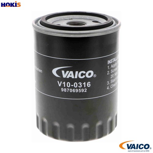 Oil filter v10 0316 for - filter, v10-0316