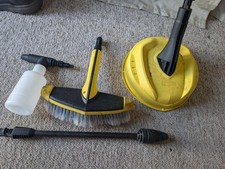 Karcher Attachments  car foam brush lance and patio cleaner bundle 