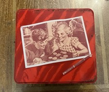 Vintage 1990’s Crawford's Biscuit Tin - When We Were Young.