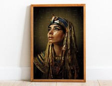 Cleopatra Egyptian Queen 01 Wall Art, Egyptian Art Print