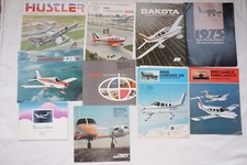 1970s Aviation Aircraft Airplane Sales Brochure x10 Piper American Jet Cherokee