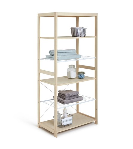 Flicka open shelf wardrobe - 5,