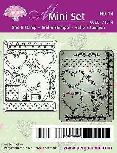 Pergamano mini set grid - set,