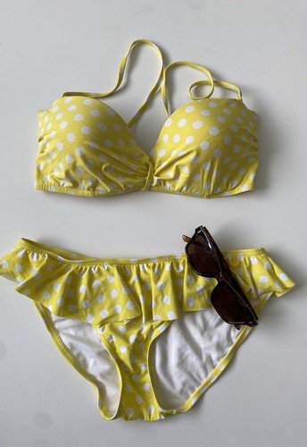 Geri yellow polka dot bikin - geri,