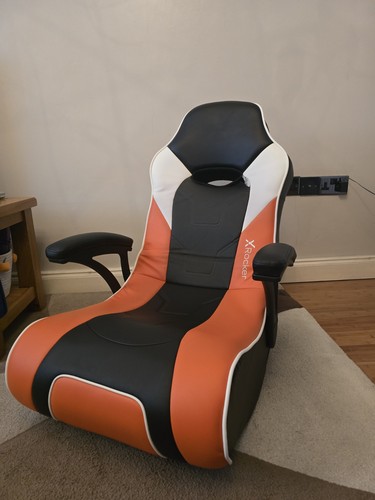 Rocker gaming chair - x, orange