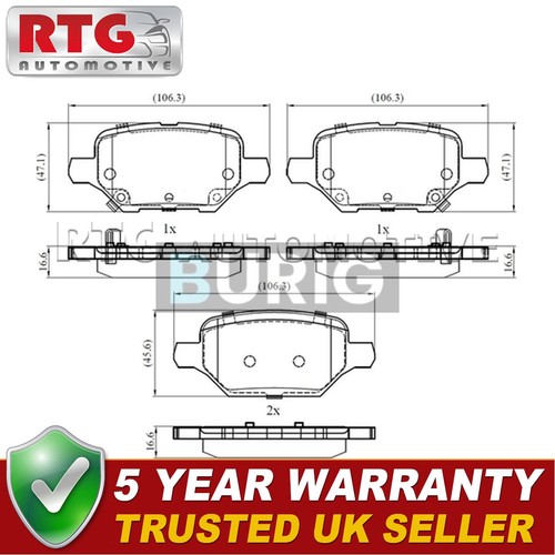 Rtg rear brake - rtg,