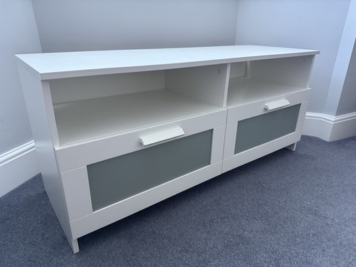 Ikea brimnes unit white - tv,