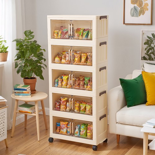 Foldable storage cabinet - foldable,