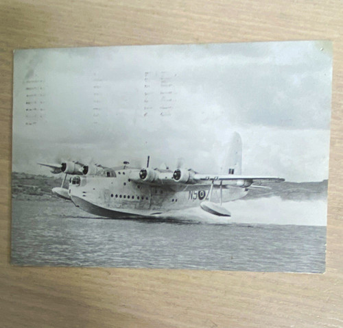 Short sunderland flying boat - v,