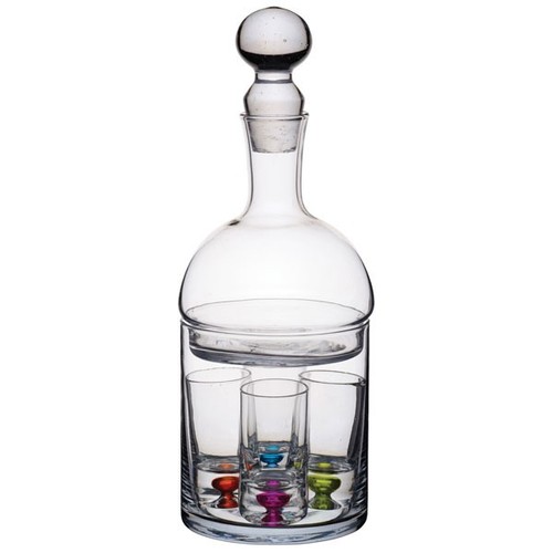 Shot glass decanter set with - shot,