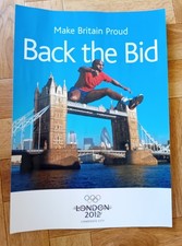 London Olympics 2012 Colour Poster Officially Issued by The  Candidate City. A3