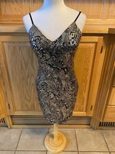 Women's Gold Sequin Dress
