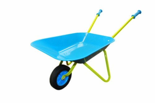 Kids metal wheelbarrow real - kids, wheelbarrow,