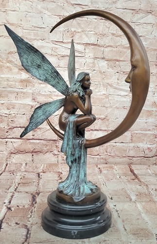 Signed nick bronze fairy - signed,