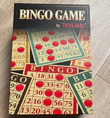 Toyland bingo game complete - bingo,